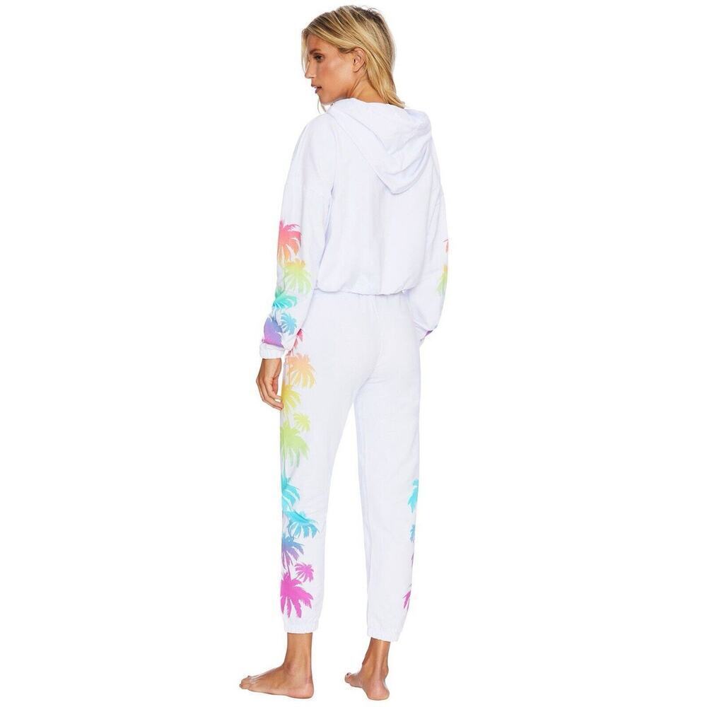 NWT Beach Riot Womens Palm Madness Sweatpants Size XS‎ Beach Vacation Travel - Picture 2 of 6
